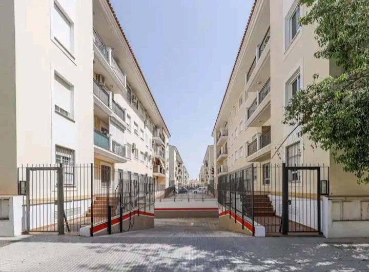 Apartamento Con Patio Y Piscina Cerca De Sevilla La Algaba Exteriör bild