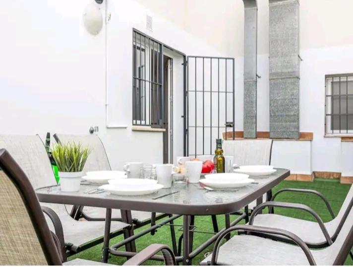 Apartamento Con Patio Y Piscina Cerca De Sevilla La Algaba Exteriör bild